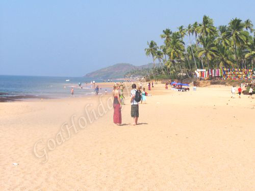 Anjuna Beach In Goa in Goa