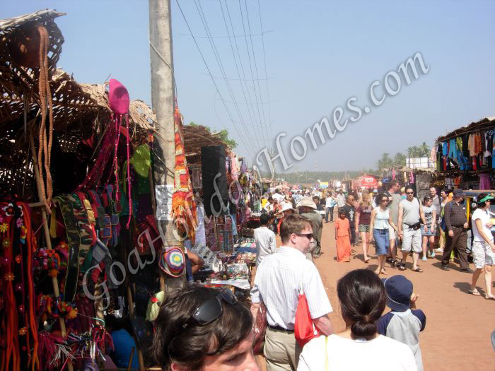 Anjuna Flea Market in Goa