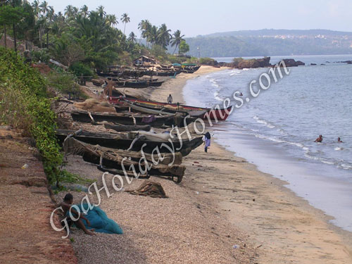 Siridao Beach in Goa