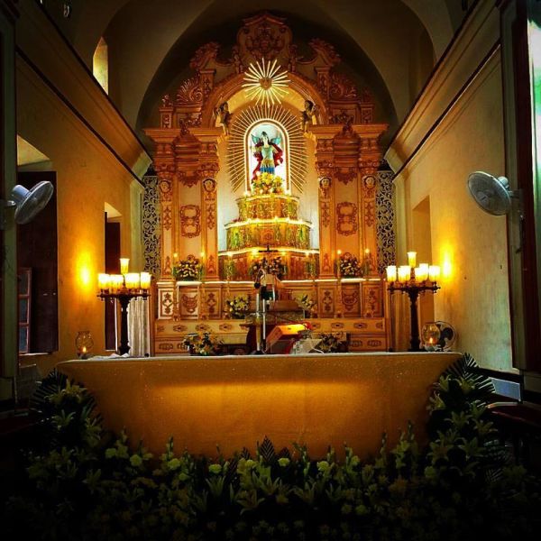 St.Michael\'s Church Anjuna in Goa