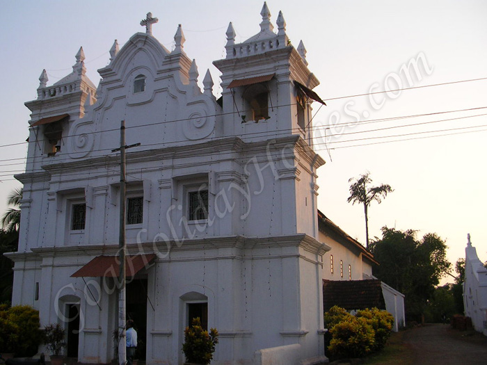 St Clara\'s Church at Assonora in Goa