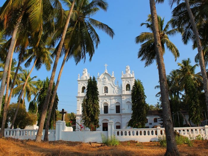 St.Michael\'s Church Anjuna in Goa