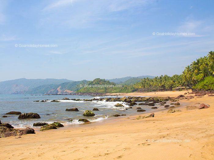 Dharvalem Beach in Goa